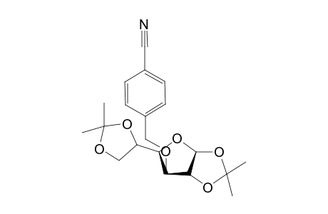 3-O-p-Cyanobenzyl-1,2:5,6-di-O-isopropylidene.alpha.,D-glucofuranose