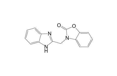 3-(1H-benzimidazol-2-ylmethyl)-1,3-benzoxazol-2-one