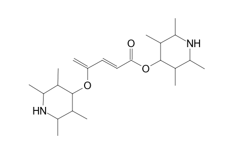 N-(Tetramethylpiperidinyl) (E)-4-methylene-4-[N-(tetramethylpiperidinyl)]oxybut-2-enoate
