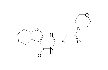 benzo[4,5]thieno[2,3-d]pyrimidin-4(3H)-one, 5,6,7,8-tetrahydro-2-[[2-(4-morpholinyl)-2-oxoethyl]thio]-