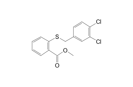 2-[(3,4-Dichlorobenzyl)sulfanyl]benzoic acid, o-methyl