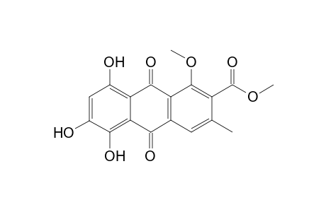 Methylclavorubin - methyl ester