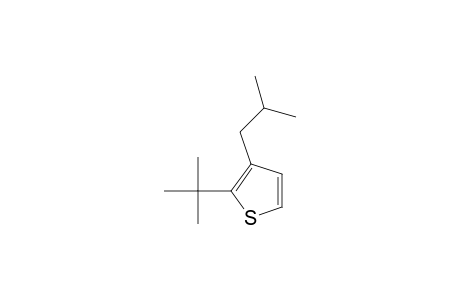 2-(t-Butyl)-3-(2'-methylpropyl)thiophene