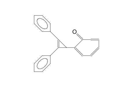 2-(1H-2,3-Diphenyl-cyclopropenyl)-tropone