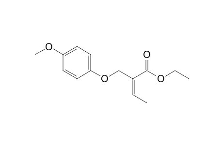 (E)-Ethyl 3-Methyl-2-((4-methoxyphenyl)oxymethyl)-2-butenoate