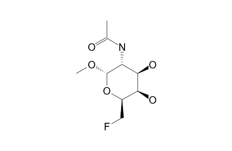 METHYL-2-ACETAMIDO-2,6-DIDEOXY-6-FLUORO-ALPHA-D-GALACTOPYRANOSIDE