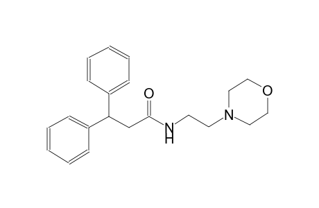 N-[2-(4-morpholinyl)ethyl]-3,3-diphenylpropanamide