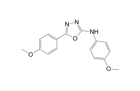 N,5-Bis(4-methoxyphenyl)-1,3,4-oxadiazol-2-amine