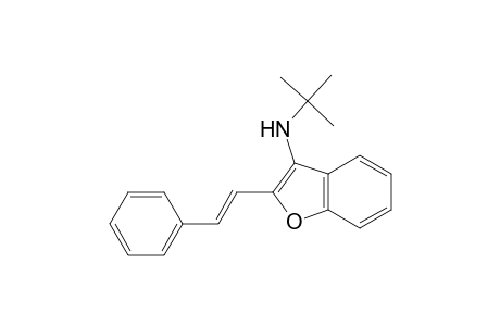 (E)-N-tert-Butyl-2-styrylbenzofuran-3-amine