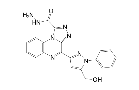 4-[5-(Hydroxymethyl)-1-phenyl-1H-pyrazol-3-yl]-[1,2,4]triazolo[4,3-a]quinoxaline-1-carboxydrazide
