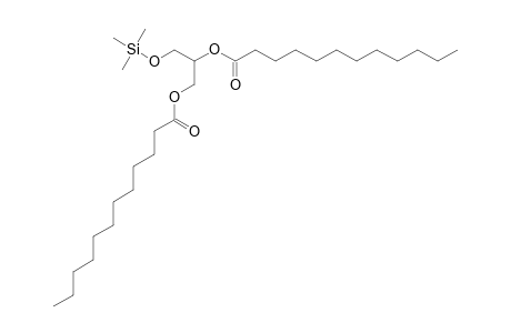 2-(Dodecanoyloxy)-1-([(trimethylsilyl)oxy]methyl)ethyl laurate