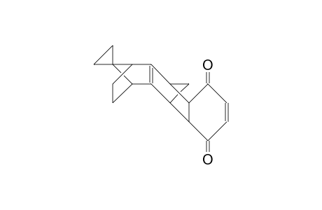 15-Spiro(1',1'-cyclopropyl)-syn, anti-pentacyclo(10.2.1.1/3,10/.0/2,11/.0/4,9/)hexadeca-2(11),6-diene-5,8-dione