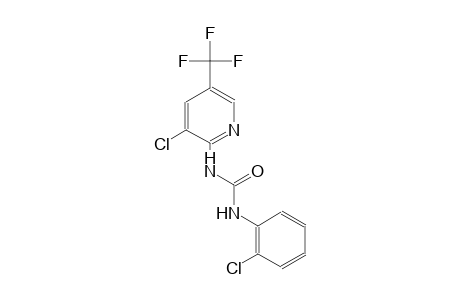 N-(2-chlorophenyl)-N'-[3-chloro-5-(trifluoromethyl)-2-pyridinyl]urea