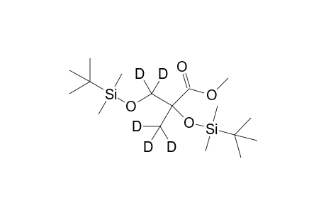 [2H5]methyl 2-methylglycerate TBDMS derivative