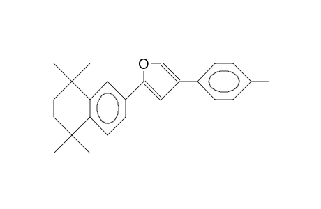 Furan, 4-(4-methylphenyl)-2-(5,6,7,8-tetrahydro-5,5,8,8-tetramethyl-2-naphthalenyl)-