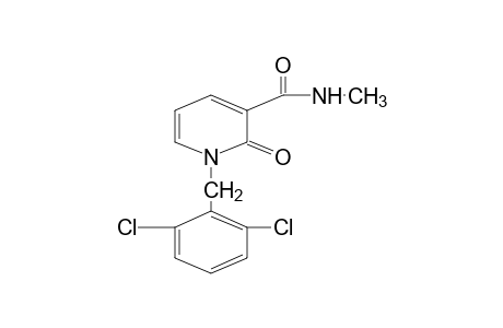 1-(2,6-DICHLOROBENZYL)-1,2-DIHYDRO-N-METHYL-2-OXONICOTINAMIDE