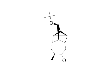 (1R*,2S*,3S*,4S*,5S*,6R*,7S*,9S*,10S*)-5-TERT.-BUTOXY-10-METHYL-TETRACYCLO-[5.4.0.0-(2,4).0-(3,7)]-UNDECAN-9-OL