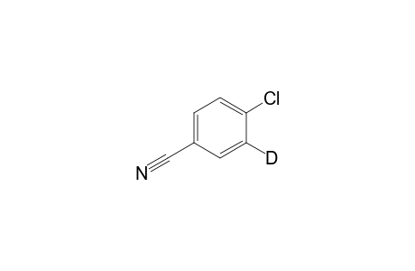 3-Deutero-4-chlorobenzonitrile