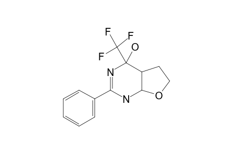 4-HYDROXY-2-PHENYL-4-TRIFLUOROMETHYL-1,4,4A,5,6,7A-HEXAHYDROFURO-[2,3-D]-PYRIMIDINE