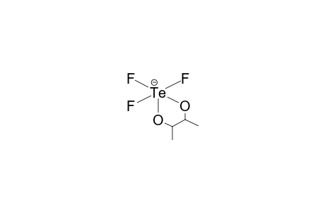 2,2,2-TRIFLUORO-4,5-DIMETHYL-1,3,2-DIOXATELLUROLANOATE ANION