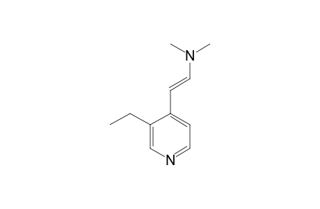 (E)-1-DIMETHYLAMINO-2-(3-ETHYLPYRIDIN-4-YL)-ETHENE
