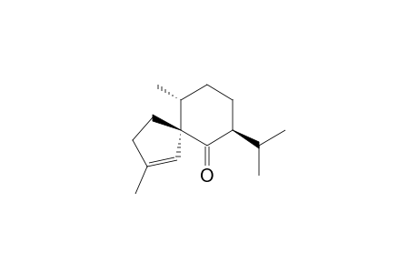 (5S,6R,9S)-3,6-dimethyl-9-propan-2-yl-10-spiro[4.5]dec-3-enone