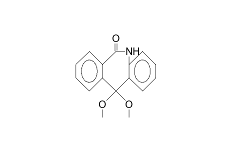 5,6-Dihydro-11,11'-dimethoxy-dibenz(B,E)azepin-6-one