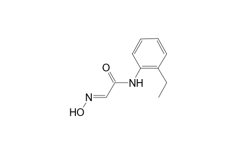 (2E)-N-(2-Ethylphenyl)-2-(hydroxyimino)ethanamide