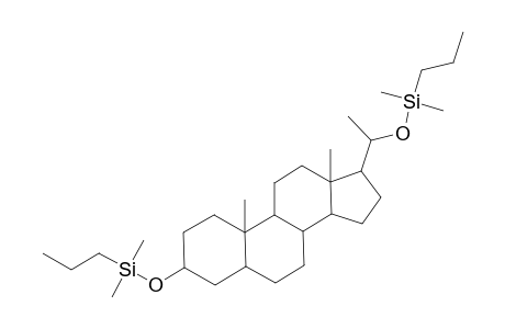 3,20-Bis([dimethyl(propyl)silyl]oxy)pregnane