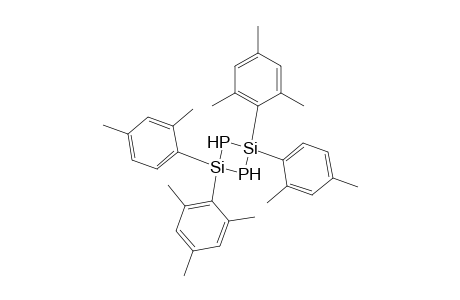 2,4-Dixylyl-2,4-dimesityl-1,3,2,4-diphosphadisiletane