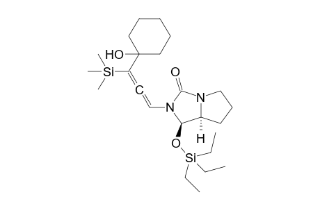 (1R,7aS)-2-(3-(1-hydroxycyclohexyl)-3-(trimethylsilyl)propa-1,2-dienyl)-1-(triethylsilyloxy)tetrahydro-1H-pyrrolo[1,2-c]imidazol-3(2H)-one