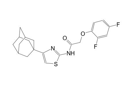 N-[4-(1-adamantyl)-1,3-thiazol-2-yl]-2-(2,4-difluorophenoxy)acetamide