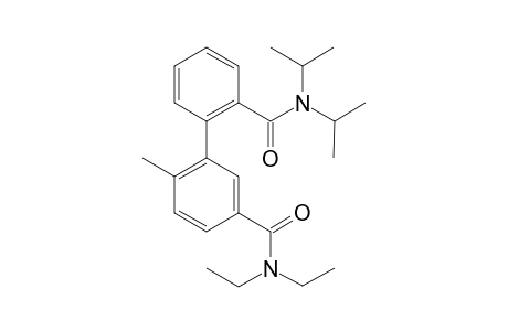 N,N-Diisopropyl-2'-methyl-5'-(N'N'-diethylcarboxamido)biphenyl-2-carboxamide