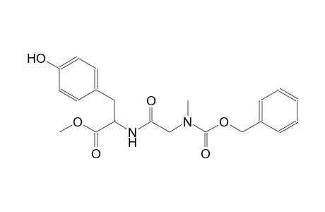 methyl (2R)-2-({[[(benzyloxy)carbonyl](methyl)amino]acetyl}amino)-3-(4-hydroxyphenyl)propanoate