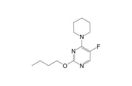 2-Butoxy-5-fluoro-4-(piperidin-1-yl)pyrimidine