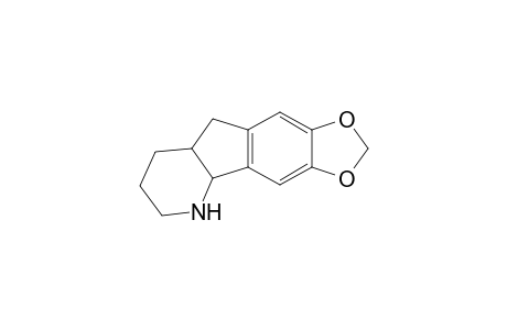 7,8-Methylenedioxy-2,3,4,4a,5,9b-hexahydro-1H-indeno[1,2-b]pyridine