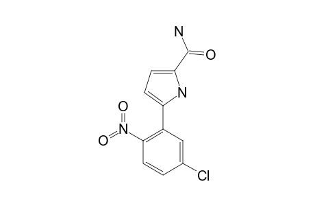 5-(5-CHLORO-2-NITROPHENYL)-1H-PYRROLE-2-CARBOXAMIDE