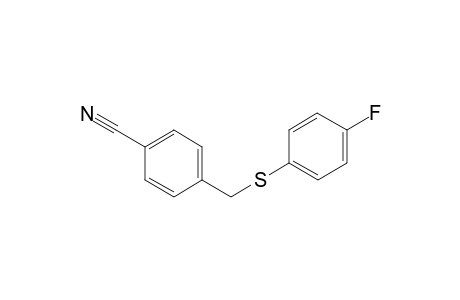 4-(4-Fluoro-phenylsulfanylmethyl)-benzonitrile