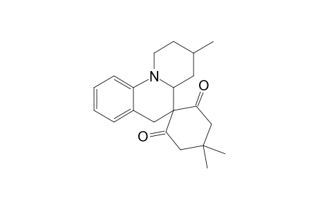 3,5',5'-Trimethyl-2,3,4,4a,5,6-hexahydro-1H spiro[benzo[c]quinolizine-5,2'-cyclohexane]-1',3'-dione