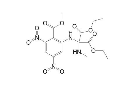 Methyl 2-[N-(diethoxycarbonyl)(methylamino)methyl]amino-4,6-dinitrobenzoate