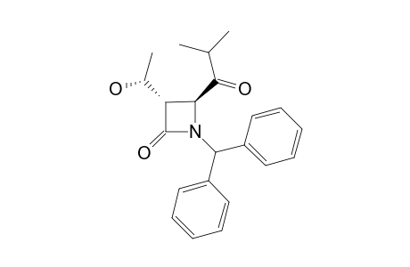 (1'R,3S,4S)-1-DIPHENYLMETHYL-3-(1-HYDROXYETHYL)-4-(ISOPROPYLCARBONYL)-AZETIDIN-2-ONE