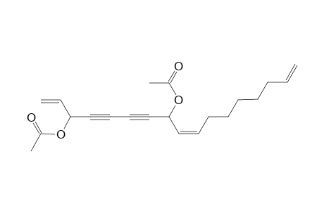HEPTADECA-1,9(Z),16-TRIEN-4,6-DIYN-3,8-DIOL-DIACETATE