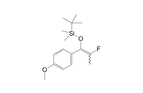 tert-butyl-[2-fluoro-1-(4-methoxyphenyl)prop-1-enoxy]-dimethyl-silane