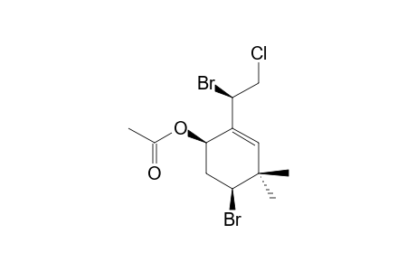1-CHLORO-2,6-DIBrOMO-3-(8)-(Z)-OCHTODEN-4-(R*)-ACETATE