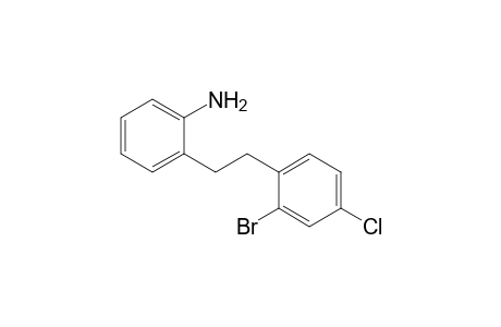 2-[2'-(2"-Bromo-4"-chlorophenyl)ethyl]phenylamine
