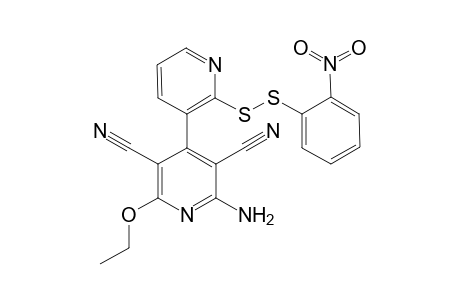 2-Amino-3,5-dicyano-6-ethoxy-2'-(2-nitrophenyldithio)[3',4']bipyridine