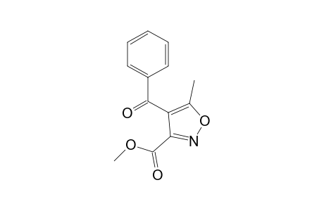 Methyl 4-Benzoyl-5-methylisoxazole-3-carboxylate