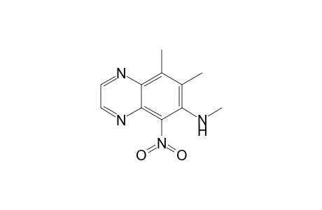 7-Methylamino-5,6-dimethyl-8-nitroquinoxaline