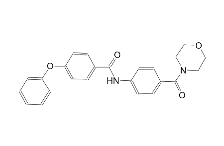 benzamide, N-[4-(4-morpholinylcarbonyl)phenyl]-4-phenoxy-