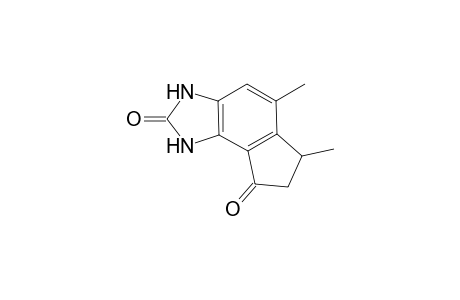 6,7-Ureylene-3,4-dimethylindan-1-one